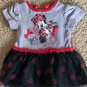 Disney Minnie Dress 0-3 mos.